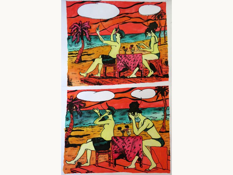 Exposition 2016 – BD/ILLUSTRATION : travail d’élève 21