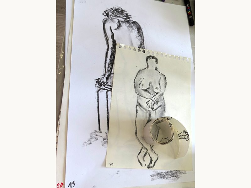Exposition 2016 – DESSIN D&rsquo;OBSERVATION : travail d’élève 7