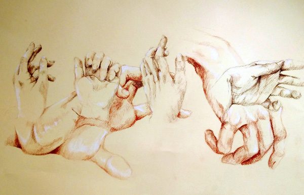 Exposition 2019 – Dessin d&rsquo;Observation : travail d’élève 16