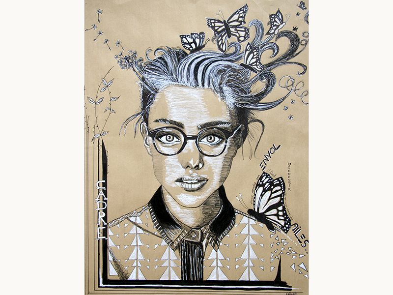 Exposition 2018 – Arts Plastiques : travail d’élève 36