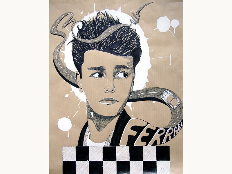 Exposition 2018 – Arts Plastiques : travail d’élève 31