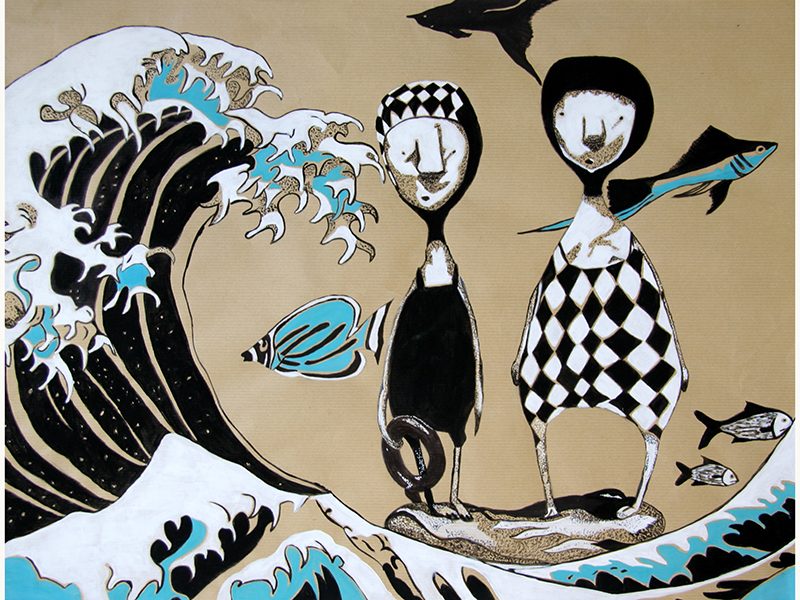 Exposition 2018 – Arts Plastiques : travail d’élève 15