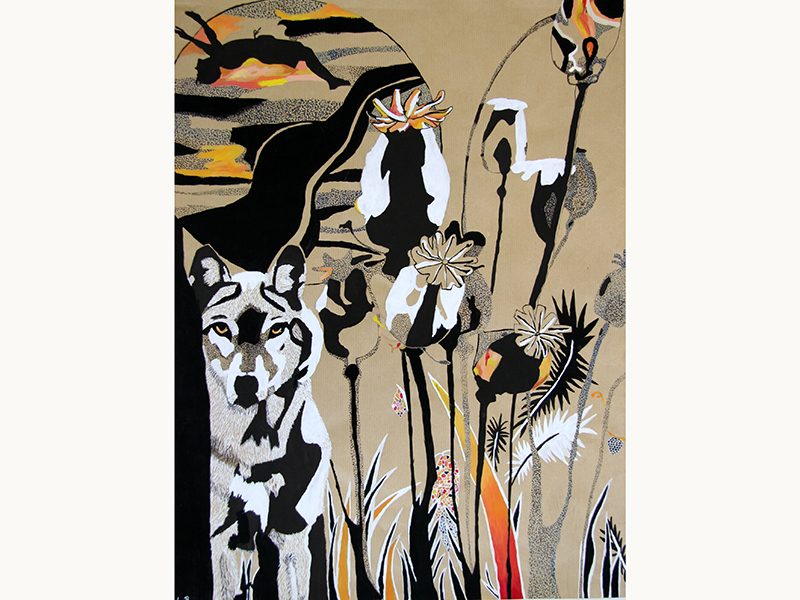Exposition 2018 – Arts Plastiques : travail d’élève 9