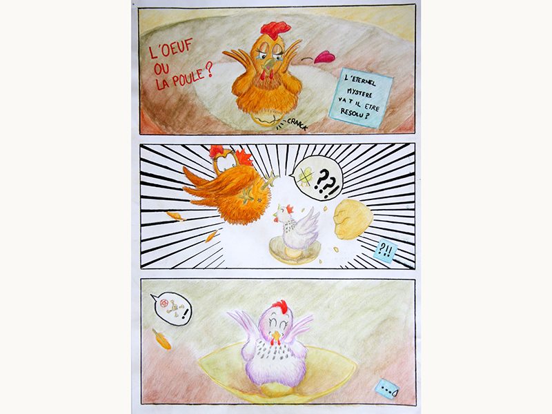 Exposition 2018 – BD/Illustration : travail d’élève 20