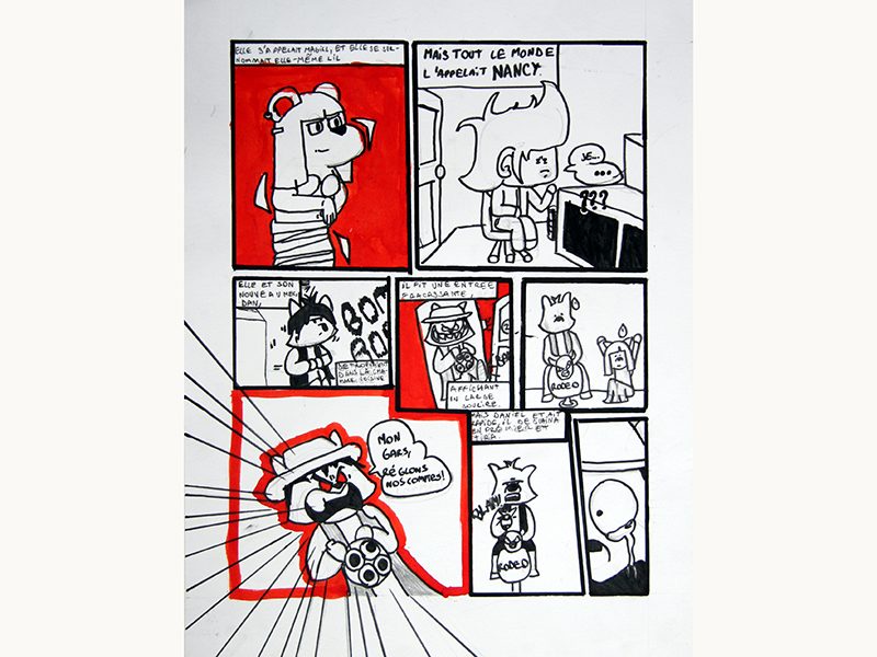 Exposition 2018 – BD/Illustration : travail d’élève 18