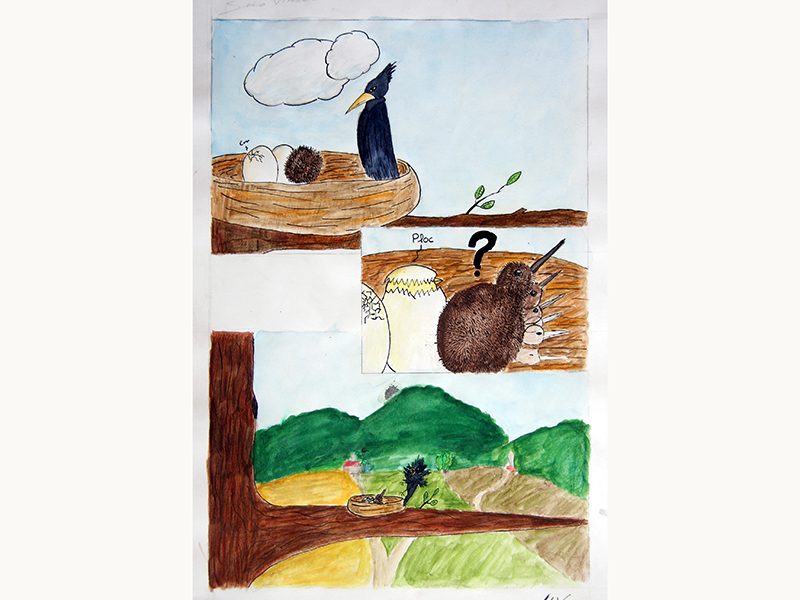 Exposition 2018 – BD/Illustration : travail d’élève 13