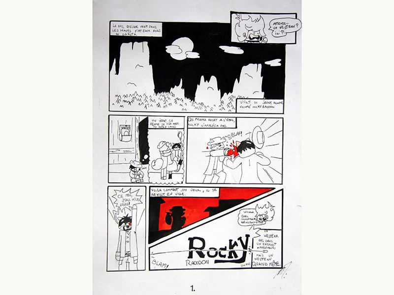 Exposition 2018 – BD/Illustration : travail d’élève 7