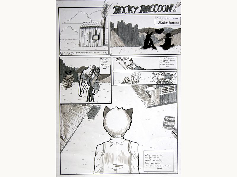 Exposition 2018 – BD/Illustration : travail d’élève 6