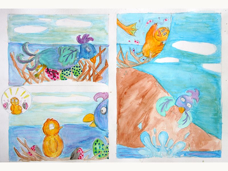 Exposition 2018 – BD/Illustration : travail d’élève 5