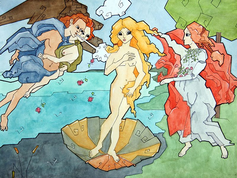 Exposition 2018 – BD/Illustration : travail d’élève 4