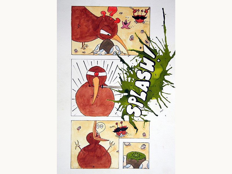 Exposition 2018 – BD/Illustration : travail d’élève 30