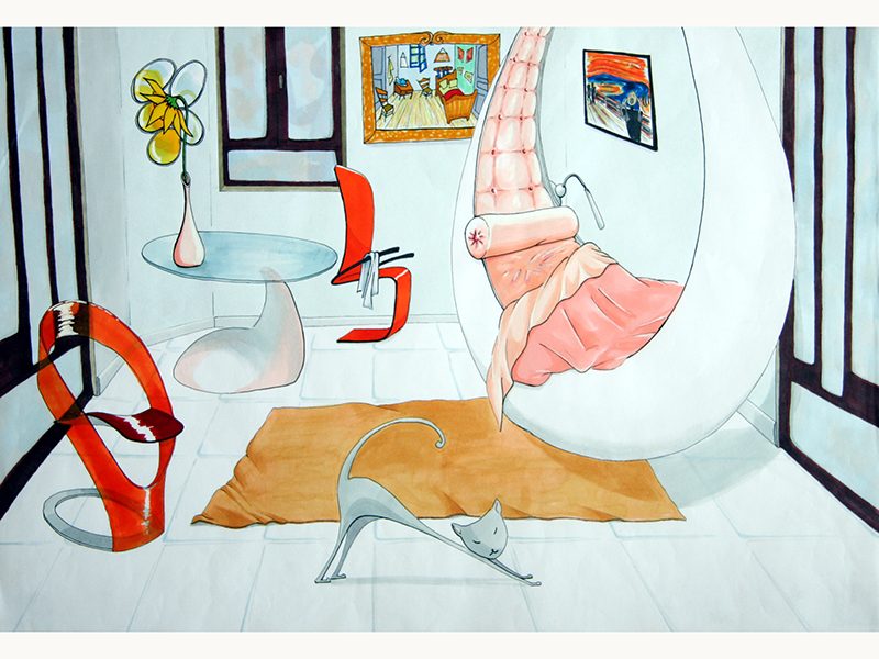 Exposition 2018 – BD/Illustration : travail d’élève 3
