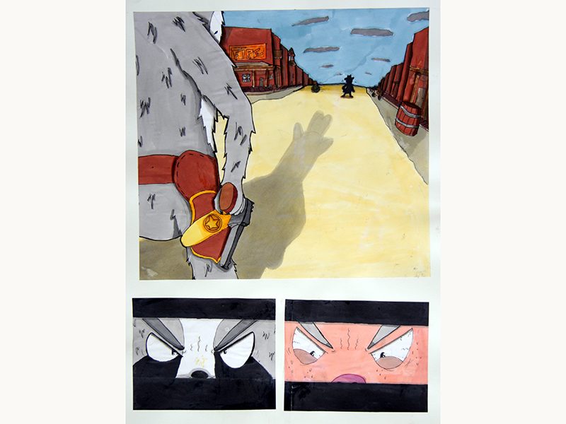 Exposition 2018 – BD/Illustration : travail d’élève 29