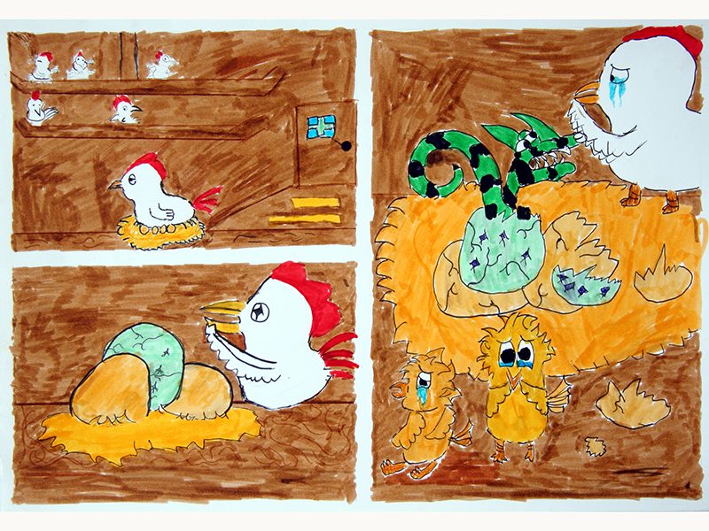 Exposition 2018 – BD/Illustration : travail d’élève 27