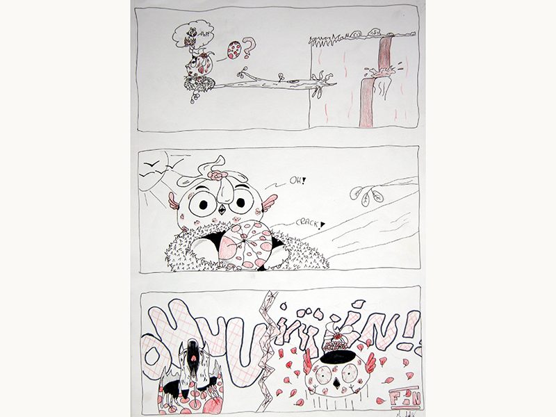 Exposition 2018 – BD/Illustration : travail d’élève 26