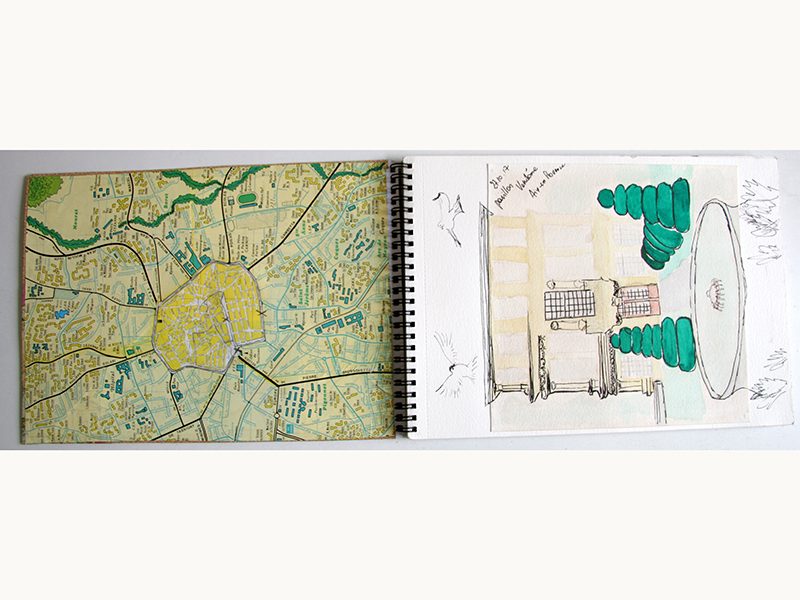 Exposition 2018 – Carnet en Voyage : travail d’élève 14