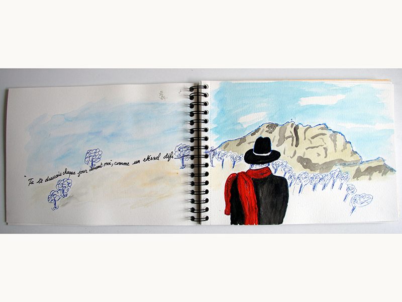 Exposition 2018 – Carnet en Voyage : travail d’élève 18