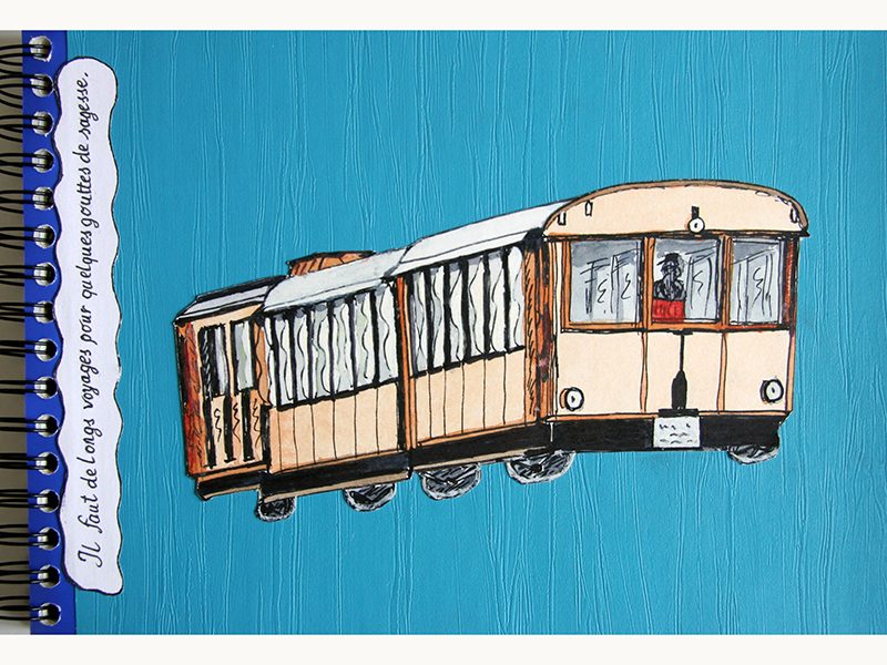 Exposition 2018 – Carnet en voyage