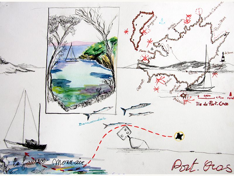 Exposition 2018 – Carnet en Voyage : travail d’élève 6