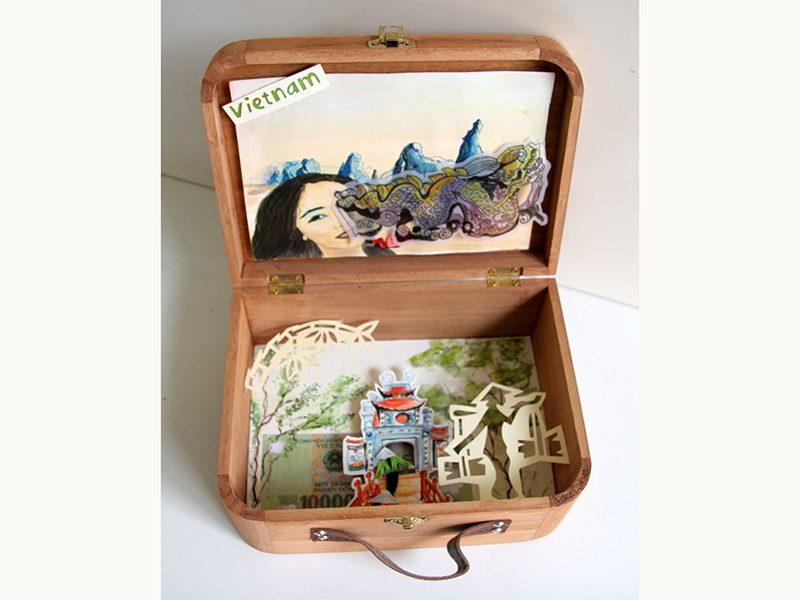 Exposition 2018 – Carnet en Voyage : travail d’élève 25