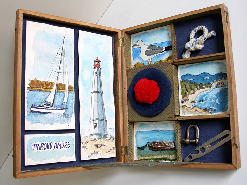 Exposition 2018 – Carnet en Voyage : travail d’élève 24