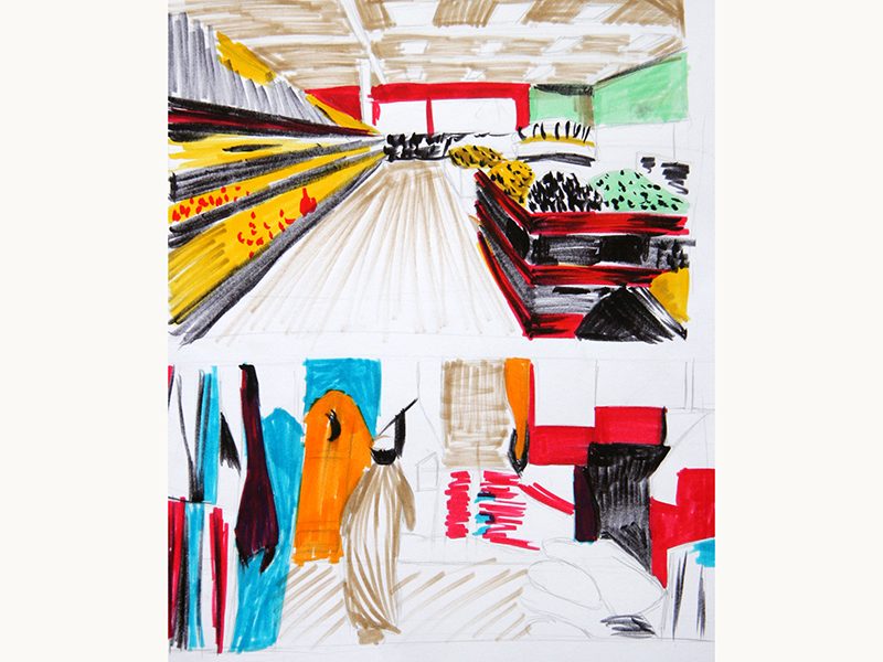 Exposition 2018 – Dessin d&rsquo;Observation : travail d’élève 23