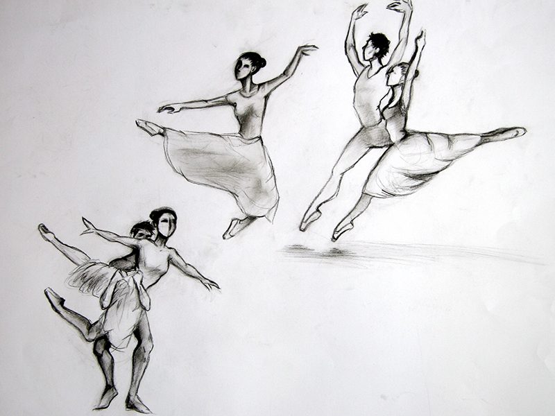 Exposition 2018 – Dessin d&rsquo;Observation : travail d’élève 14