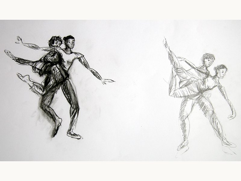 Exposition 2018 – Dessin d&rsquo;Observation : travail d’élève 4