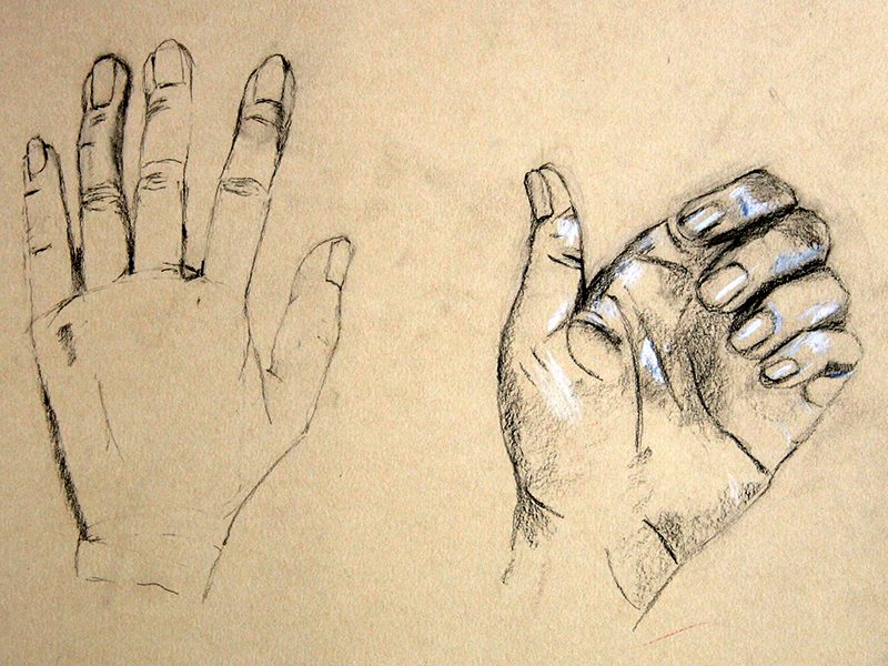 Exposition 2018 – Dessin d&rsquo;Observation : travail d’élève 30