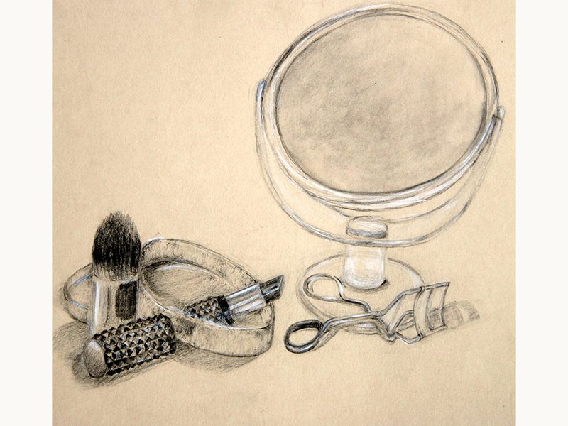Exposition 2018 – Dessin d&rsquo;Observation : travail d’élève 29