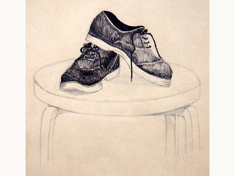 Exposition 2018 – Dessin d&rsquo;Observation : travail d’élève 28