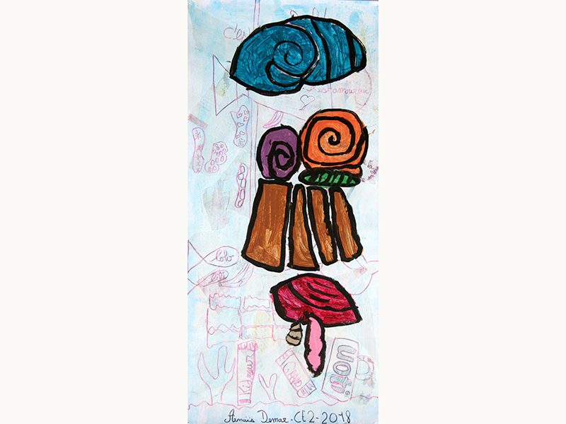 Exposition 2018 – Enfants : travail d’élève 20