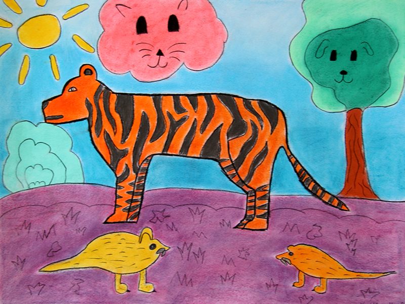 Exposition 2018 – Enfants : travail d’élève 22