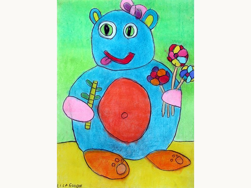 Exposition 2018 – Enfants : travail d’élève 10