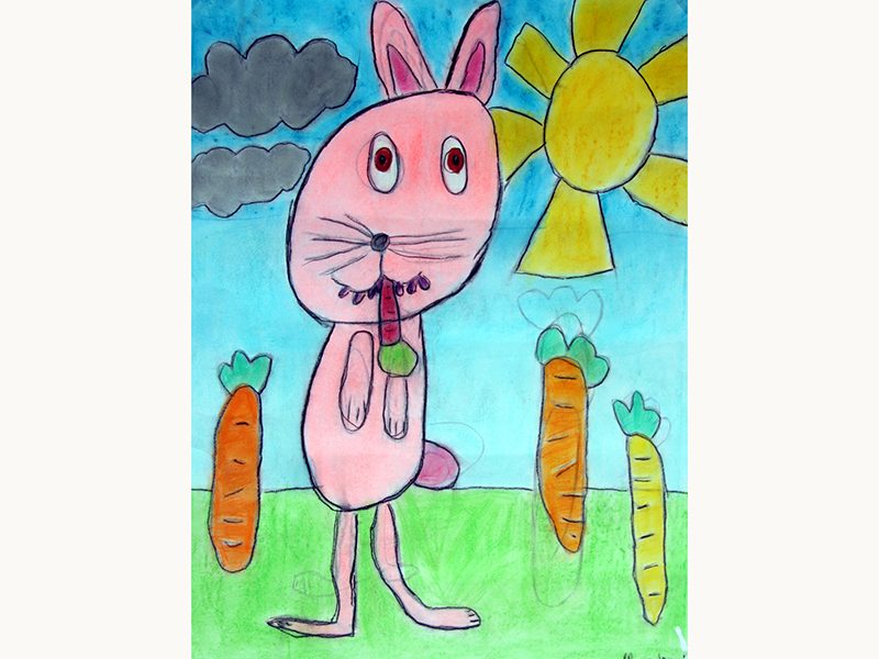 Exposition 2018 – Enfants : travail d’élève 9