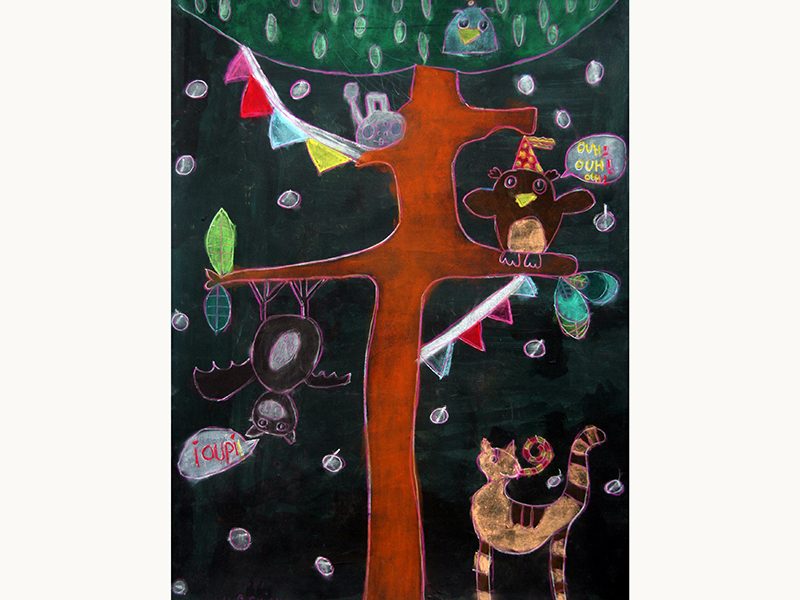 Exposition 2018 – Enfants : travail d’élève 3