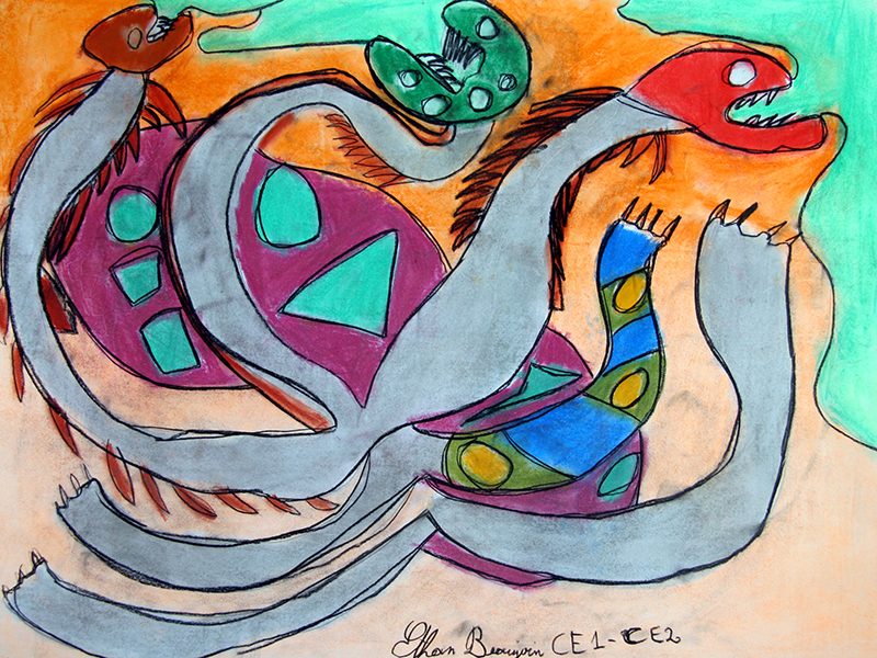 Exposition 2018 – Enfants : travail d’élève 25
