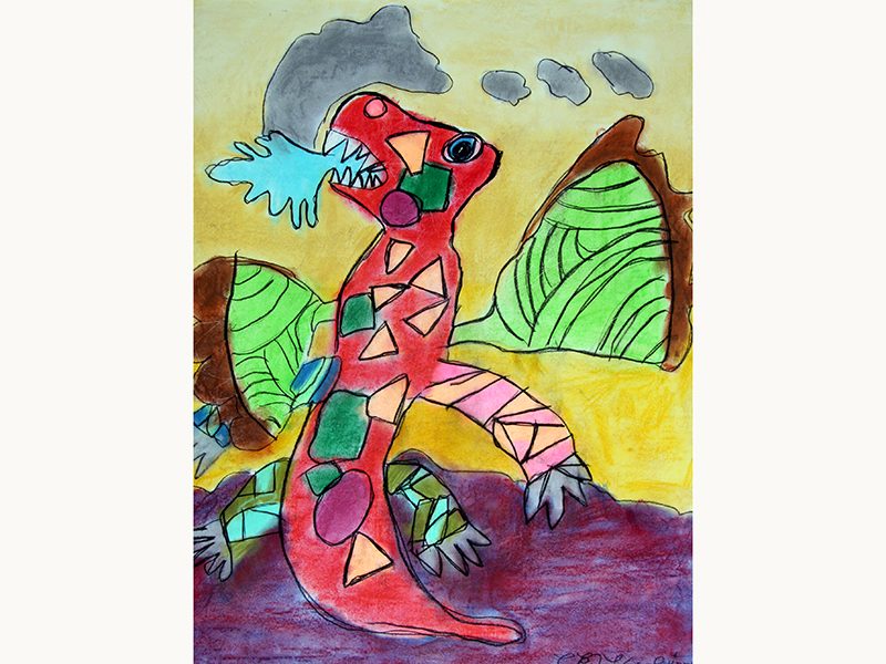 Exposition 2018 – Enfants : travail d’élève 24