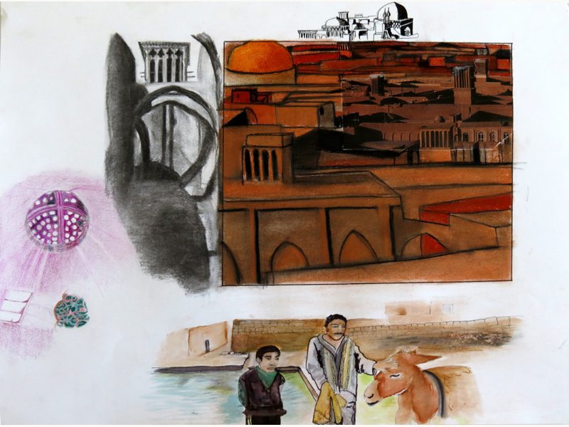 Exposition 2015 – DESSIN D&rsquo;OBSERVATION : travail d’élève 2