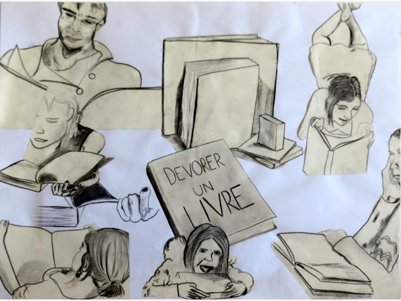 Exposition 2015 – DESSIN D&rsquo;OBSERVATION : travail d’élève 3