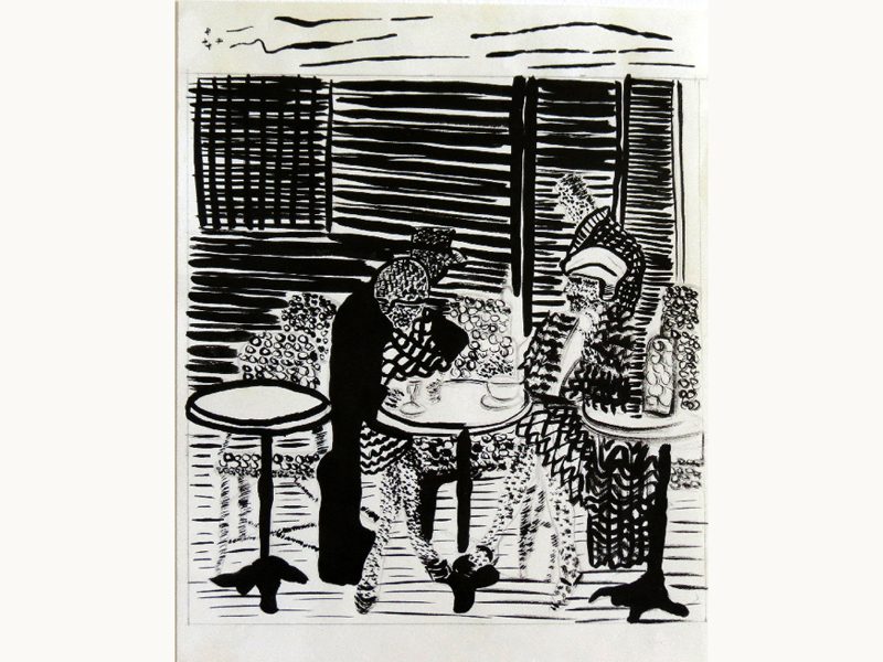 Exposition 2015 – DESSIN D&rsquo;OBSERVATION : travail d’élève 14