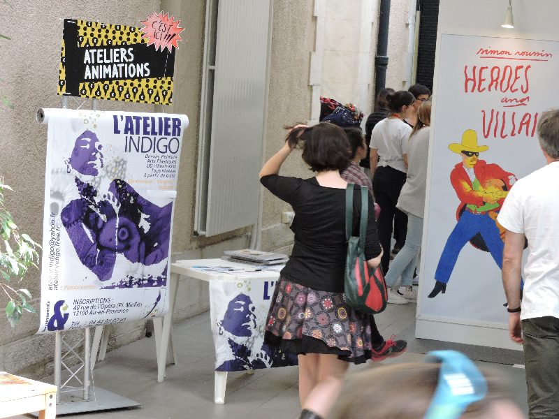Exposition 2015 – Festival BD : travail d’élève 2