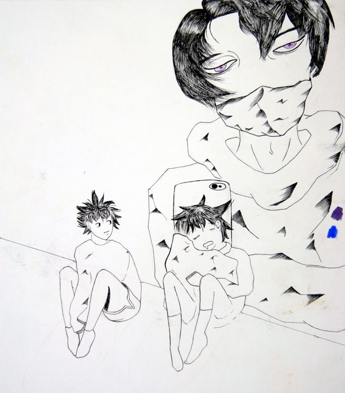 Exposition 2020 – BD/Illustration : travail d’élève 1