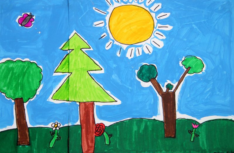 Exposition 2020 – Enfants : travail d’élève 10