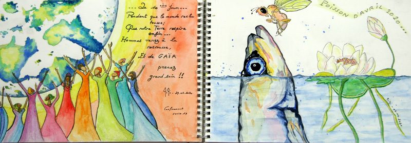 Exposition 2020 – Carnet en Voyage : travail d’élève 15