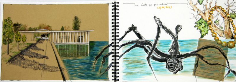 Exposition 2020 – Carnet en Voyage : travail d’élève 13