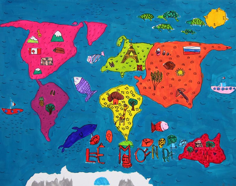 Exposition 2020 – Enfants : travail d’élève 3