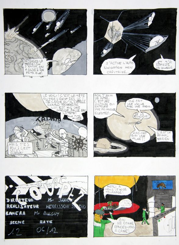 Exposition 2020 – BD/Illustration : travail d’élève 8