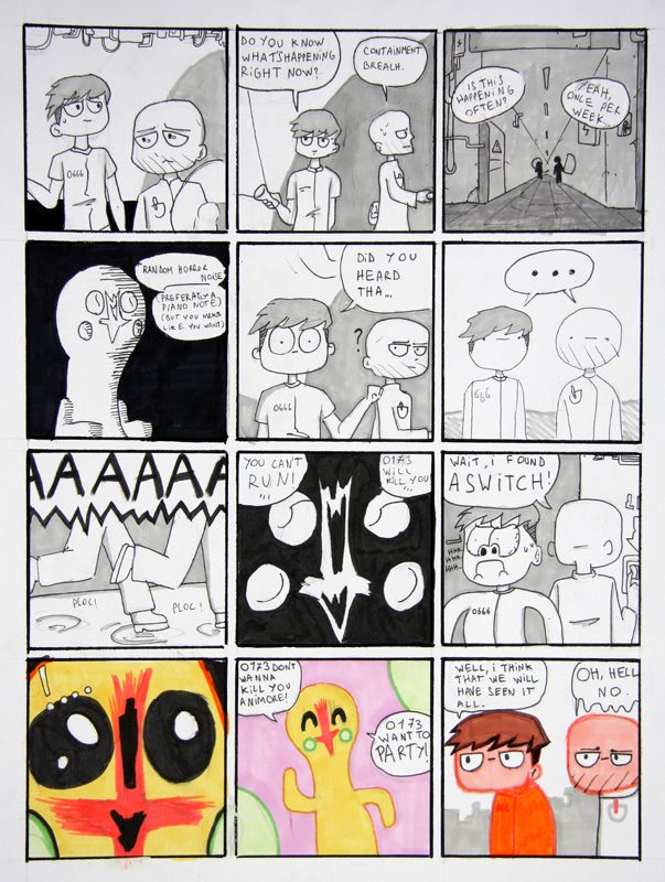 Exposition 2020 – BD/Illustration : travail d’élève 30