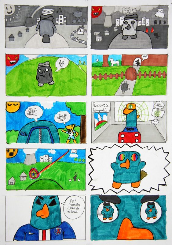 Exposition 2020 – BD/Illustration : travail d’élève 29